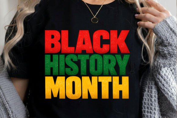 Black History Month Retro Graphics for T-Shirt Designs