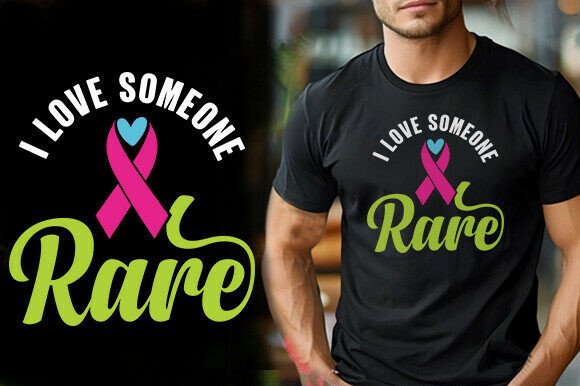 I LOVE SOMEONE RARE TSHIRT DESIGN