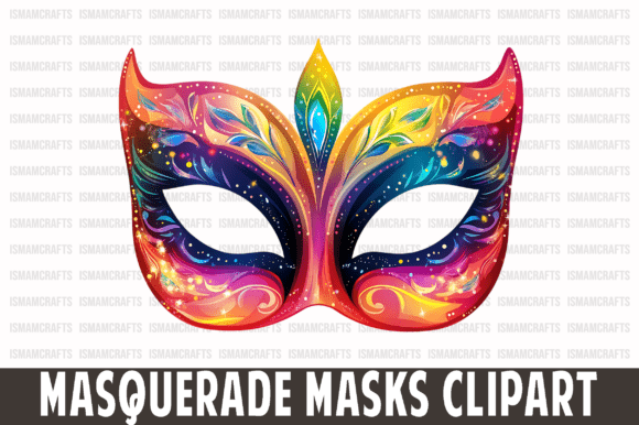 Masquerade Masks Clipart PNG