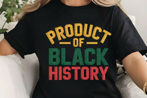 Product of Black History Faux Yarn Png: Graphics for T-Shirt Designs